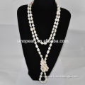 freshwater pearl string long necklace